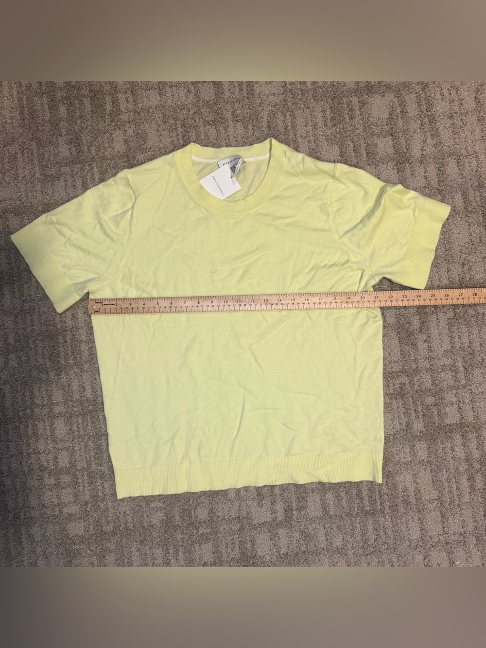 Free assembly Short Sleeve sweater in Light lime size xxl - Picture 2 of 6
